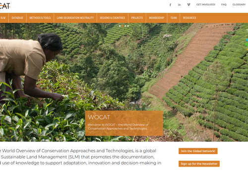 Thumbnail WOCAT – Globale Plattform für nachhaltiges Landmanagement