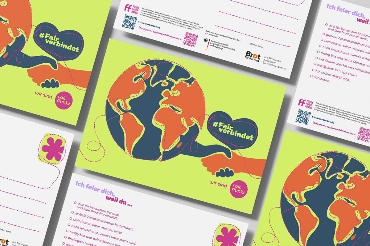 FFH Fair verbindet Postkarte