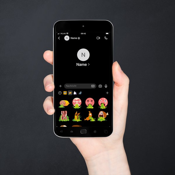 Kotzwurst-Emojis